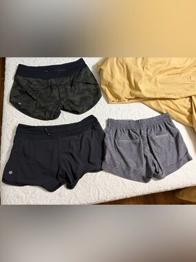 Size 8 Lululemon Shorts Bundle